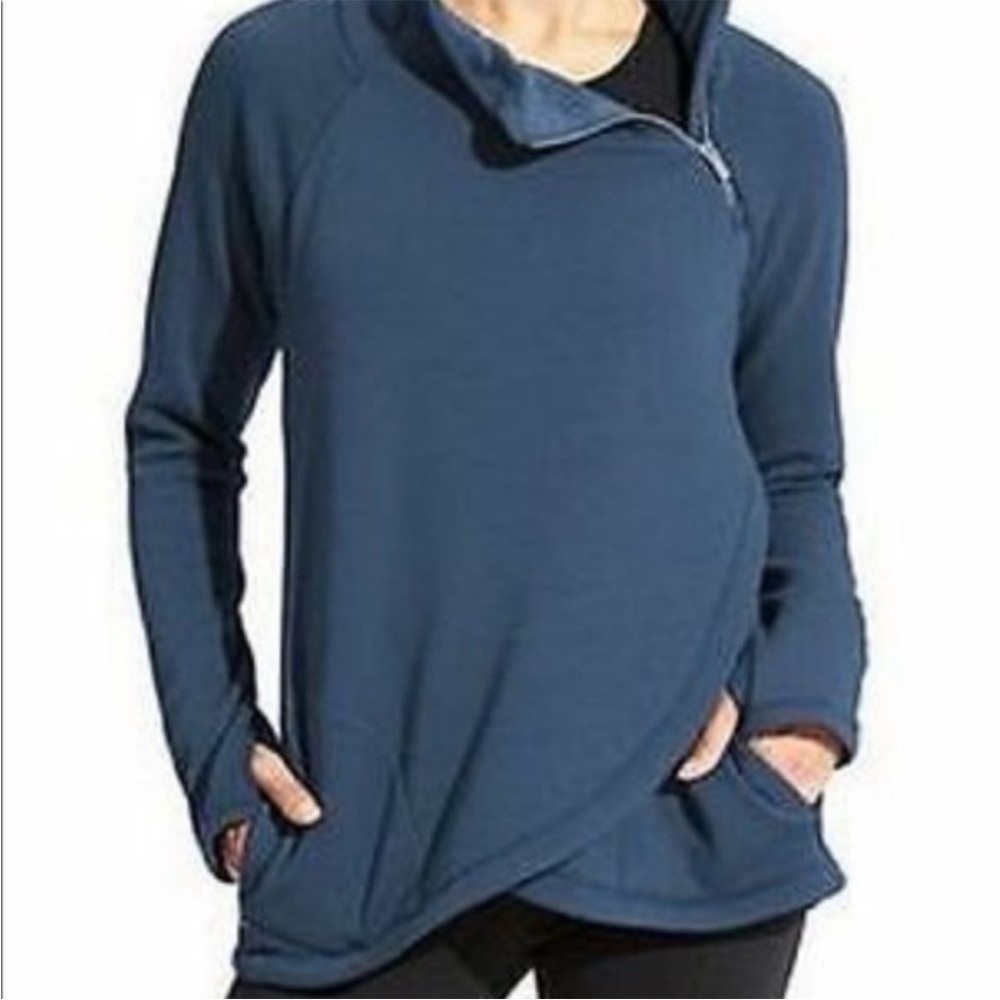 Athleta Fancy Fleece Cozy Karma Asym
Pullover